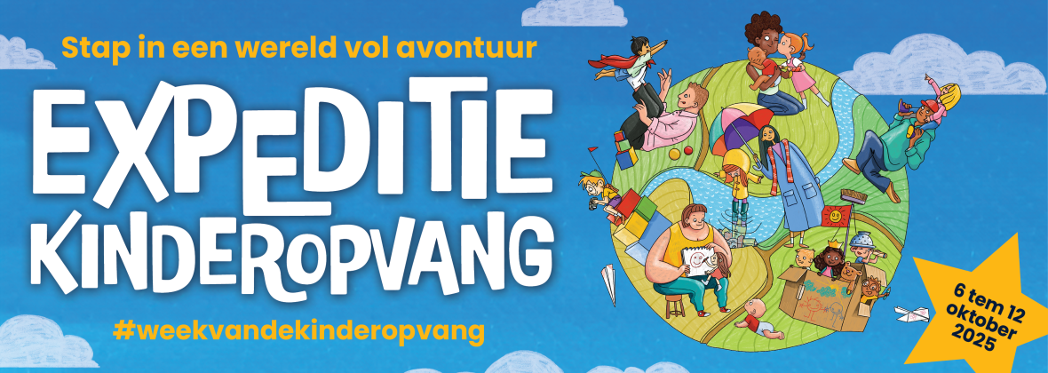 Banner week van de kinderopvang